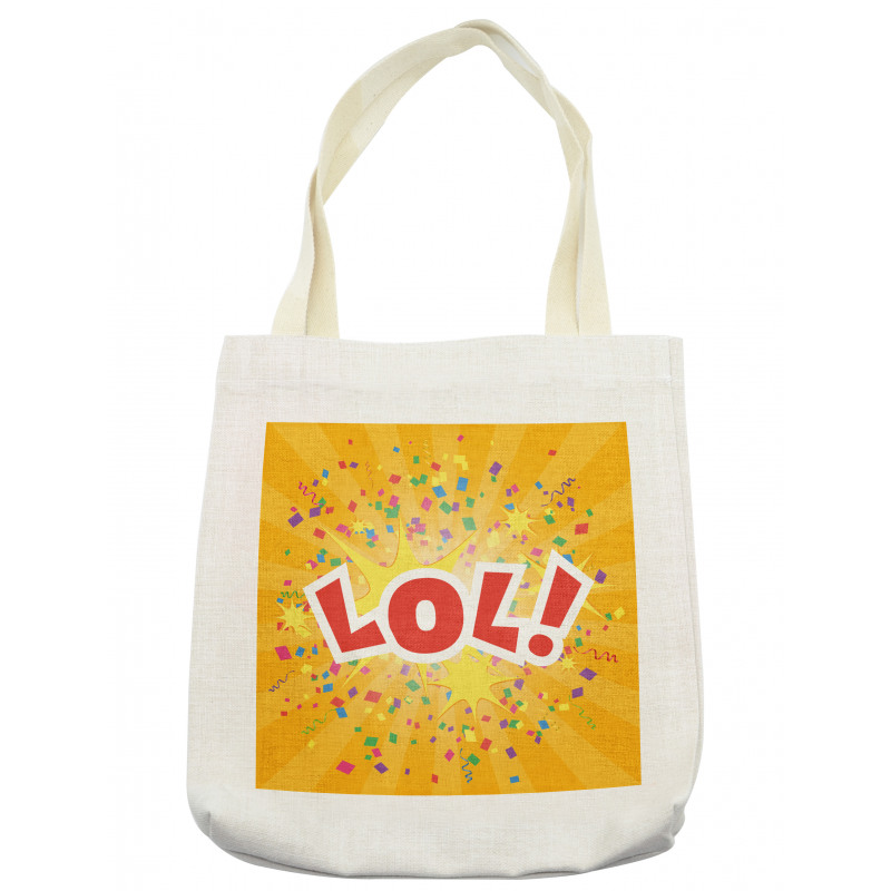 Cartoon Sound Effect Tote Bag