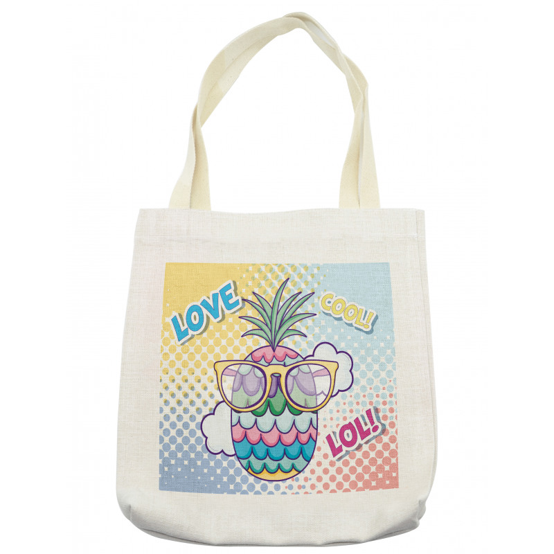 Pineapple Sunglasses Love Cool Tote Bag