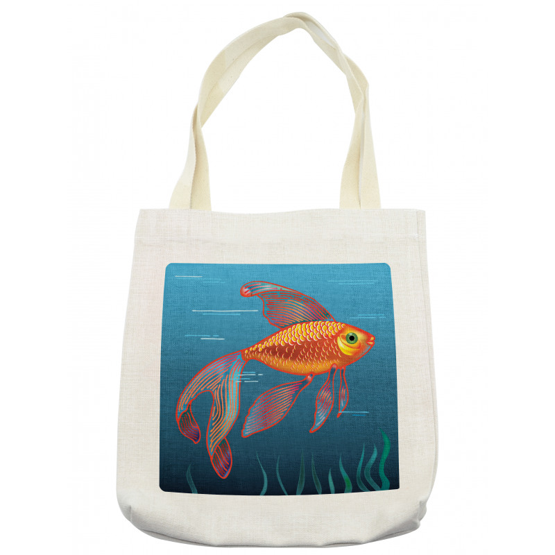 Aquarium Fishes in Water Tote Bag