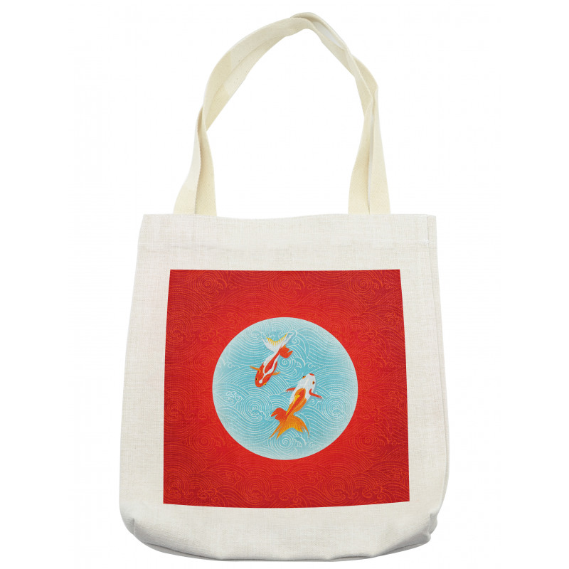 Pair of Fishes Japanese Tote Bag