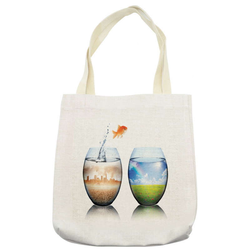 Global Warming Concept Tote Bag