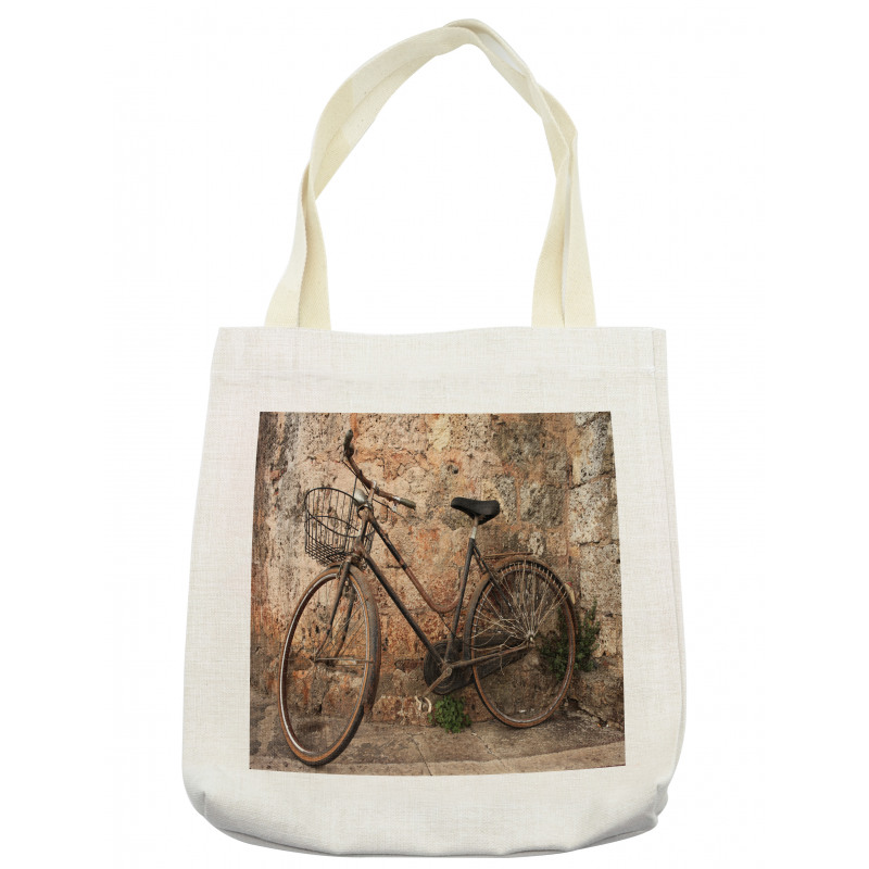 Rusty Vintage Bicycle Tote Bag