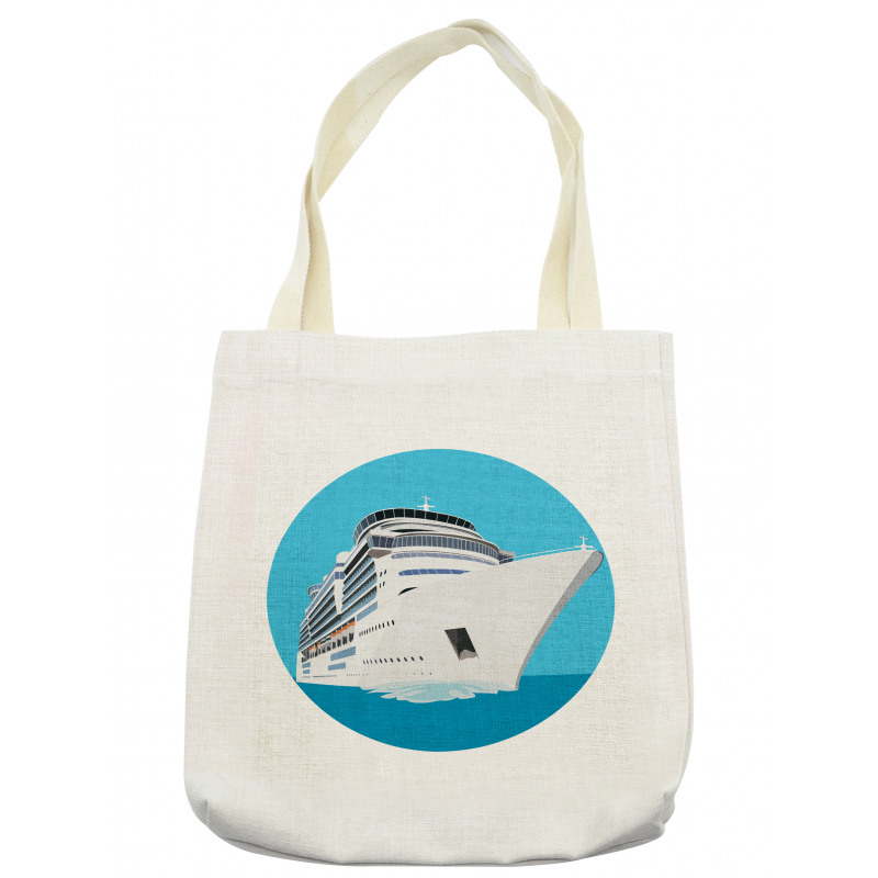 Large Passenger Ship Tote Bag