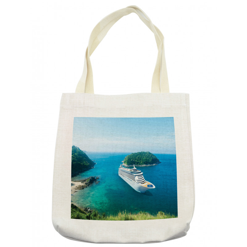 Passenger Ship Ocean Tote Bag