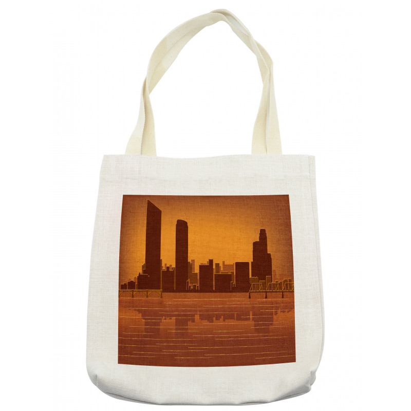 Skyline and Reflection Tote Bag