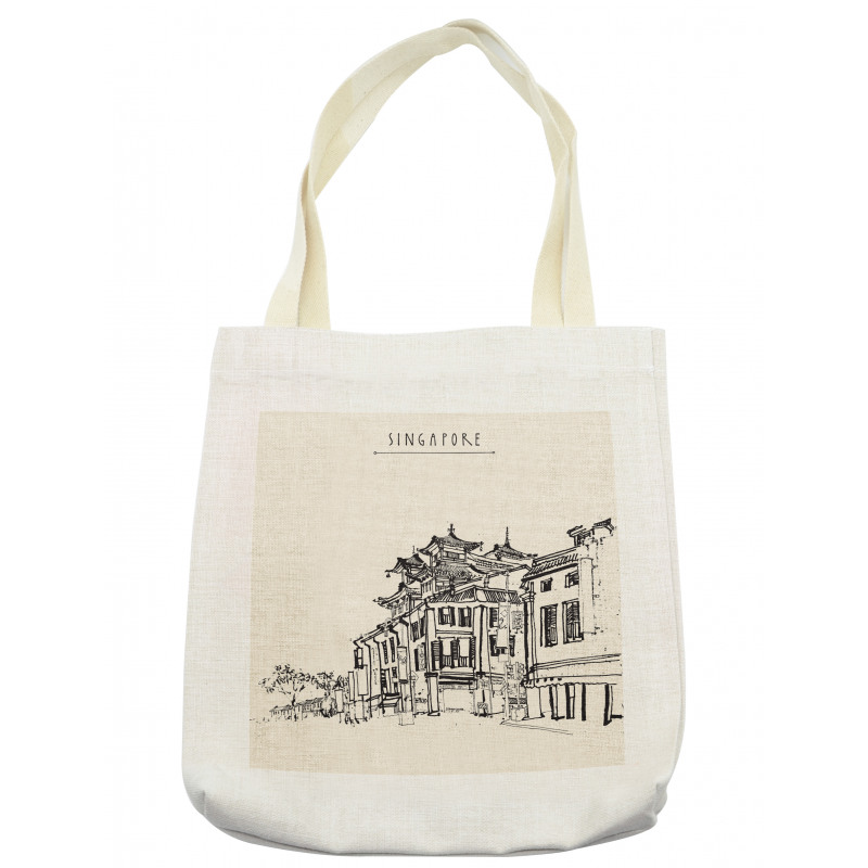 Singapore China Tote Bag