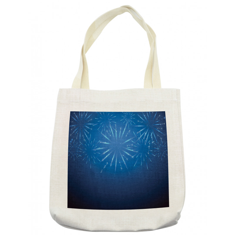 Celebration Elements on Blue Tote Bag