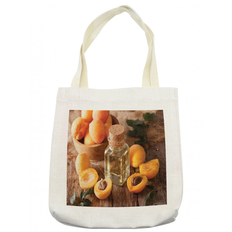 Fresh Apricots and Oil Jar Tote Bag