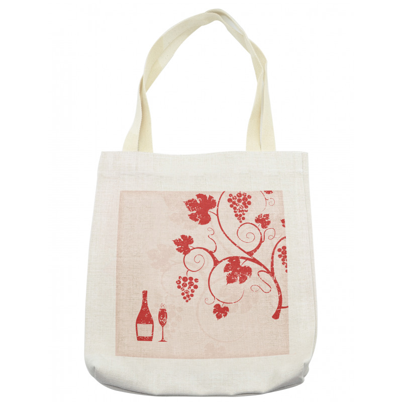 Winery and Fruits on Tree Tote Bag