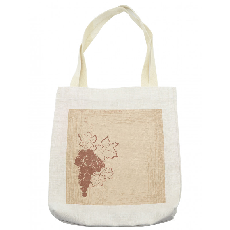 Vintage Style Fruits Branch Tote Bag