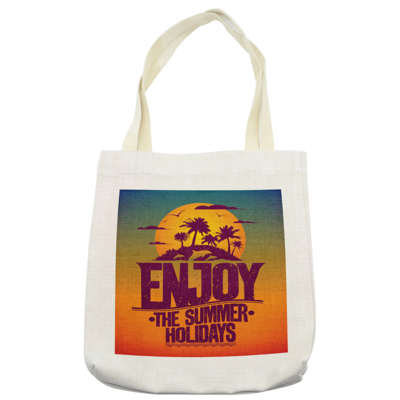 Tropical Island Enjoy Summer Tote Bag