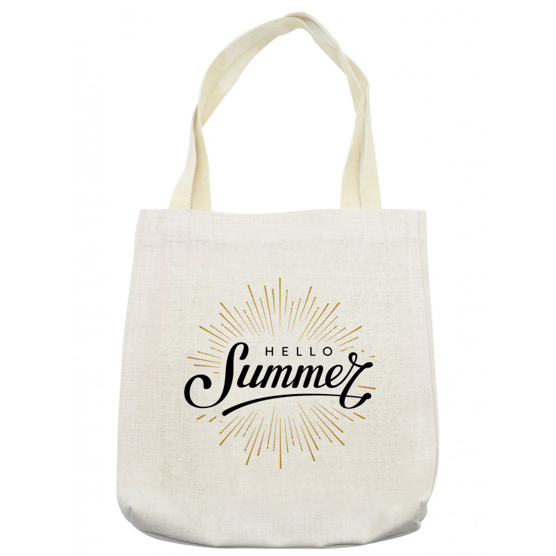 Simple Summer Hand Lettering Tote Bag