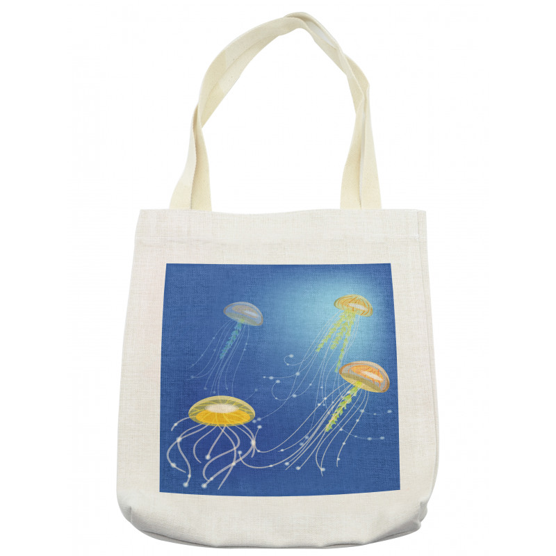 Abstract Floating Scene Tote Bag