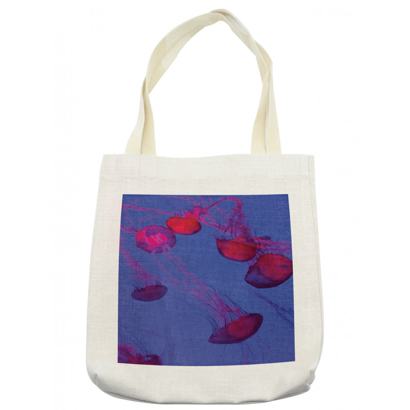 Tropical Underwater Bloom Tote Bag