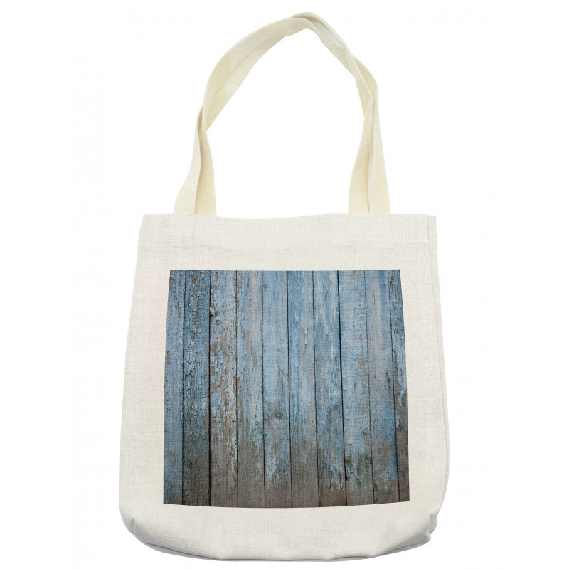 Grungy Painted Wooden Fence Tote Bag