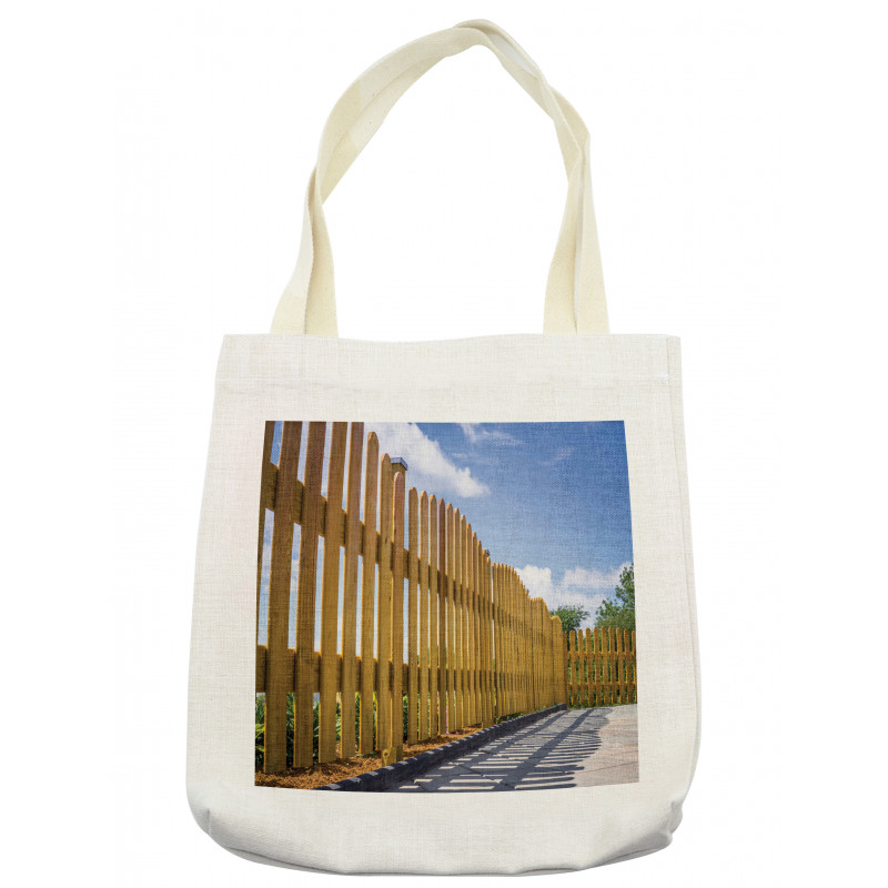 Terrace in Summer Day Sky Tote Bag