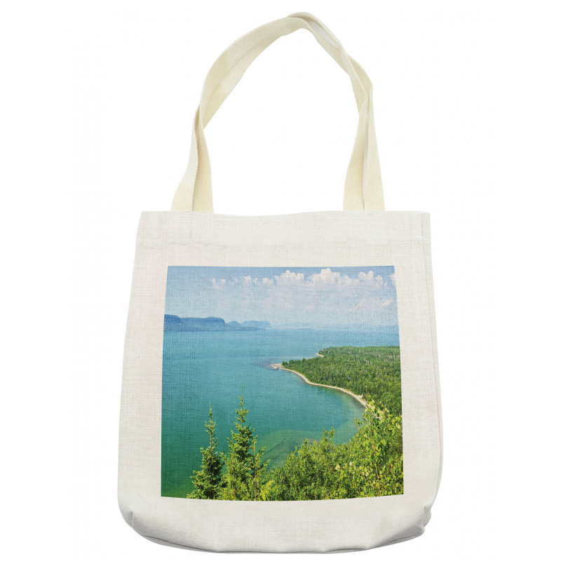 Lake Superior Panoramic Tote Bag