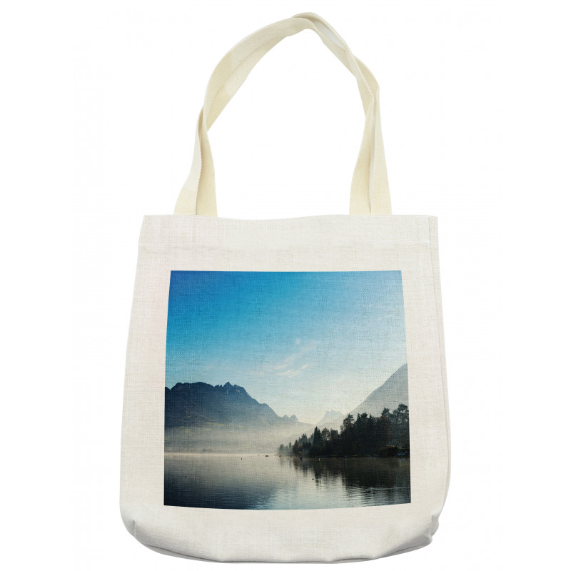 Lake Annecy France Sky Tote Bag