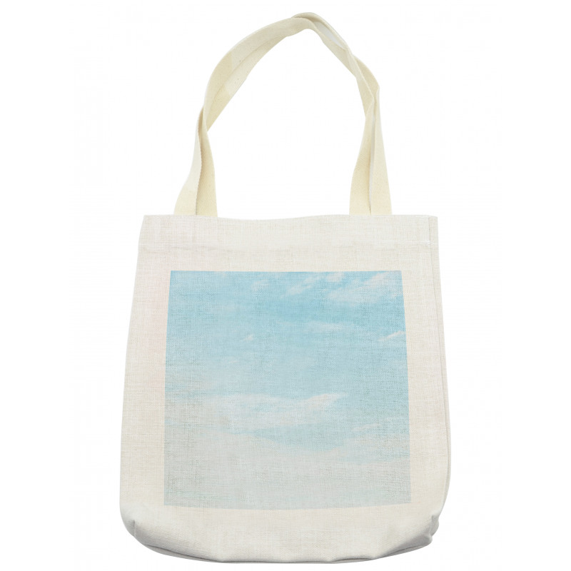 Soft Pastel Sky Clouds Tote Bag