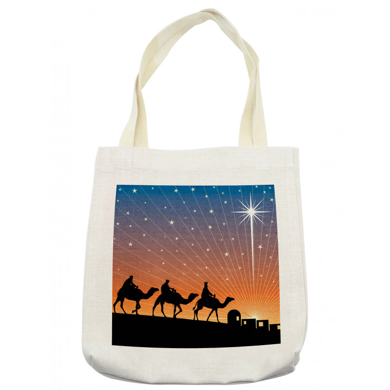 Star of Bethlehem Camel Wise Tote Bag