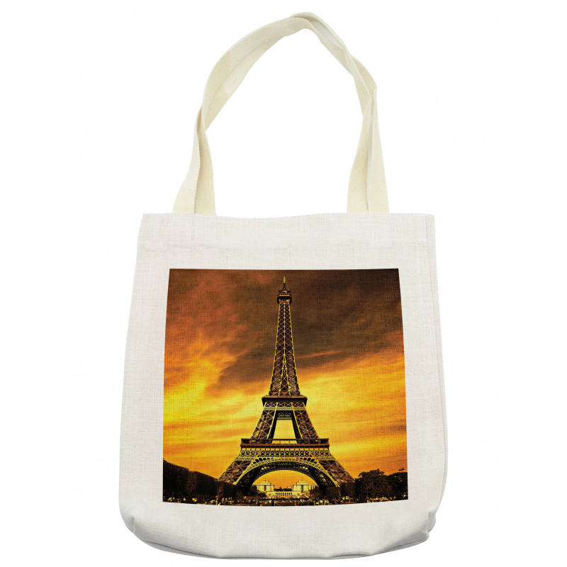 Paris Love Sunrise Tote Bag