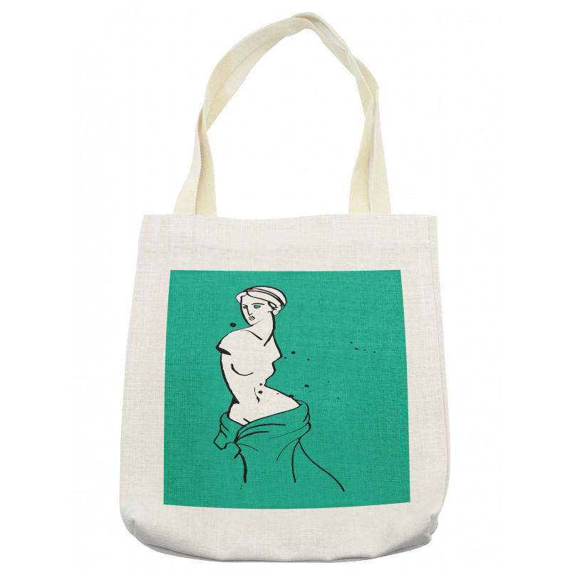 Caricature Paintwork Pattern Tote Bag