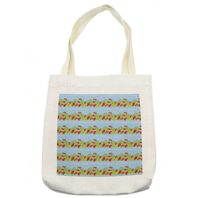 Venus Plants and Flies Line Tote Bag