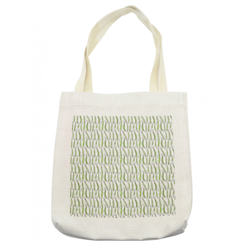 Green Peas Doodle Fresh Tote Bag