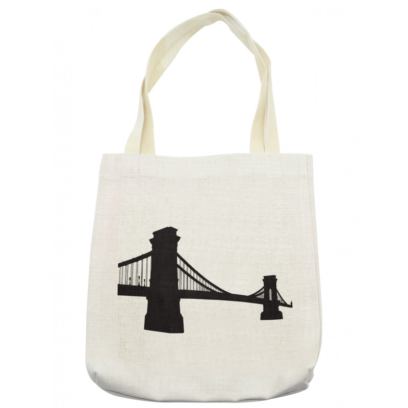 Chain Bridge Budapest Art Tote Bag