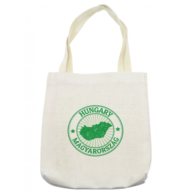 Europe Country Name and Map Tote Bag