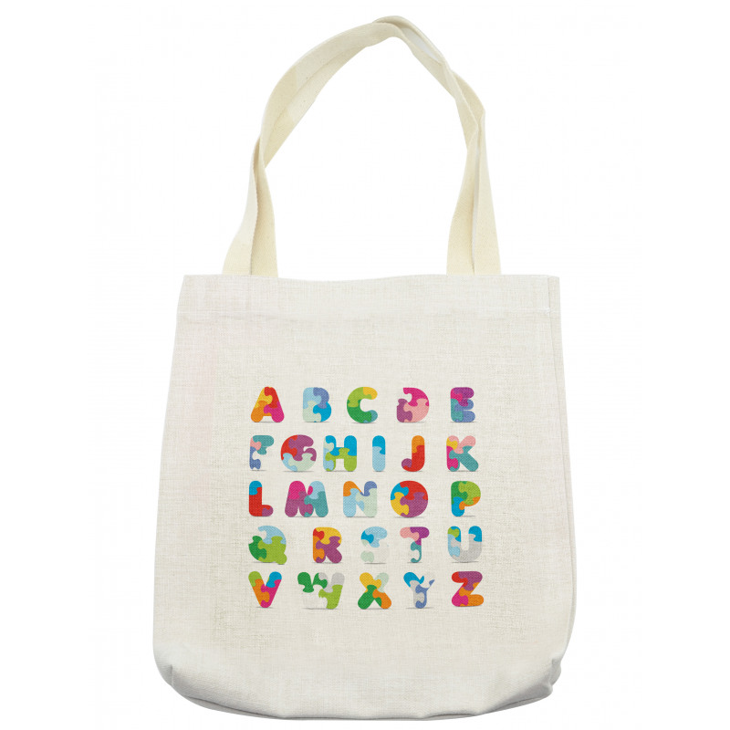 Alphabet Letters Fun Tote Bag