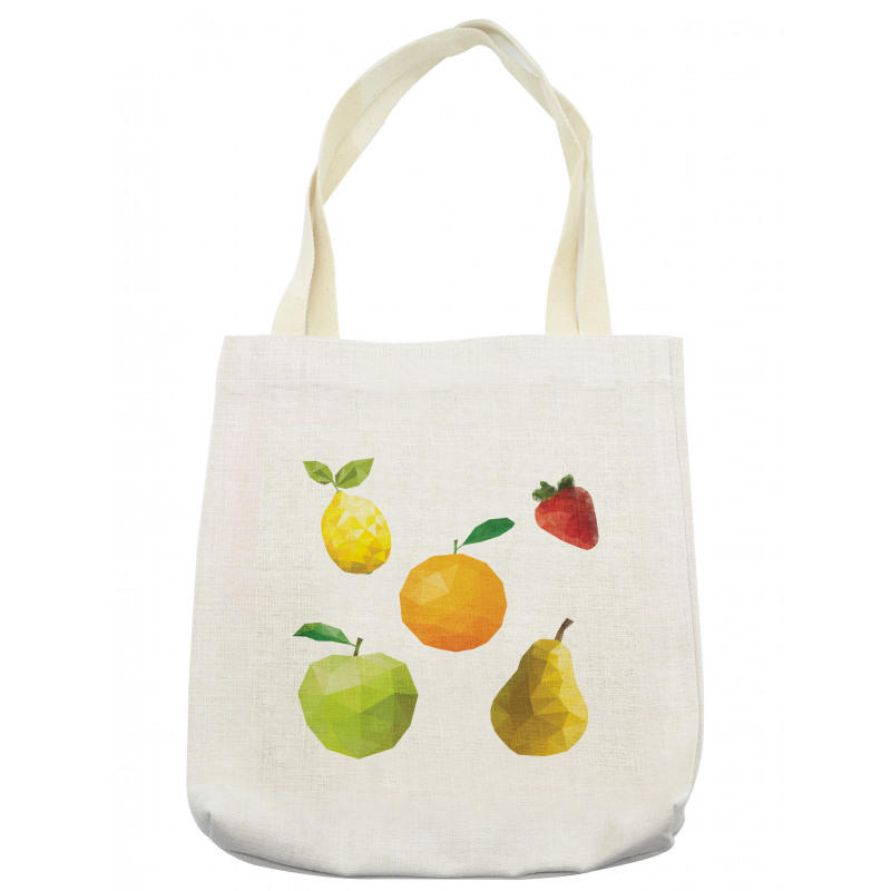 Geometric Poly Art Fresh Food Tote Bag