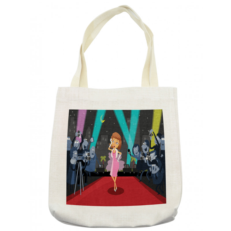 Actress on the Red Carpet Tote Bag