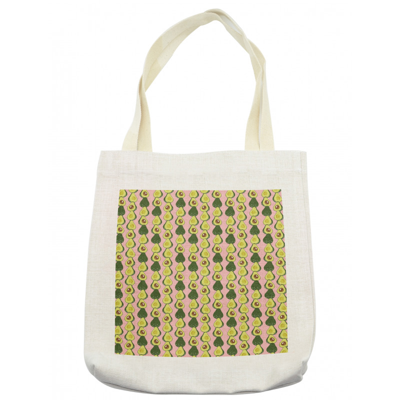 Halved Tropic Fruit Pattern Tote Bag