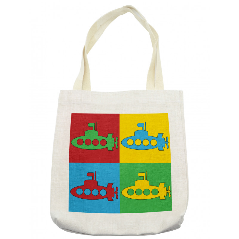 Nursery Pictogram Squares Tote Bag