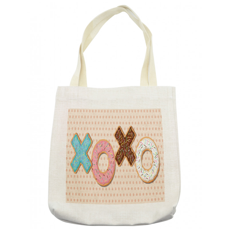 Delicious Donuts Polka Dots Tote Bag