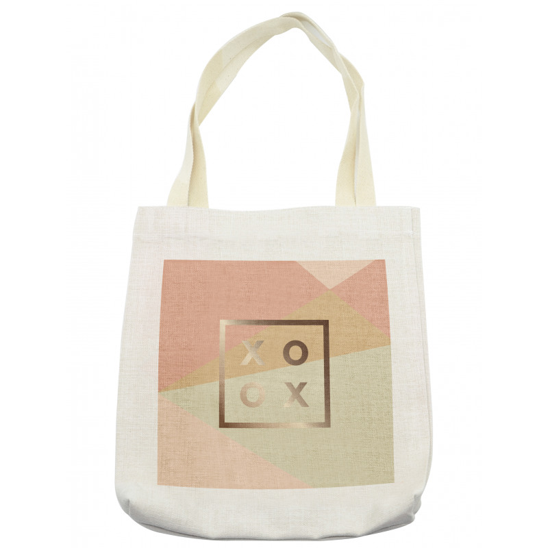 Minimalist Love Design Frame Tote Bag