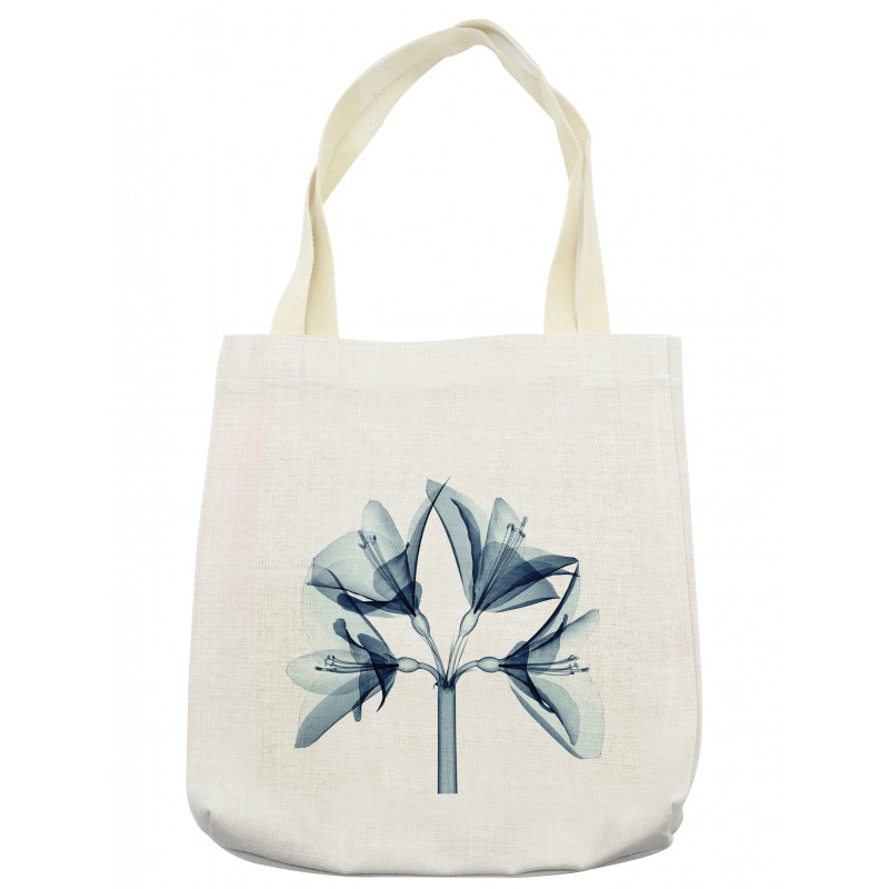 Xray Amaryllis Flowers Deco Tote Bag