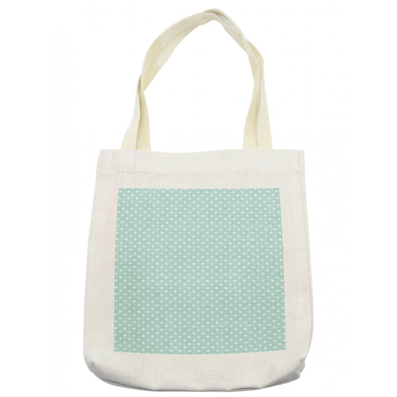 Geometric Square Formation Tote Bag