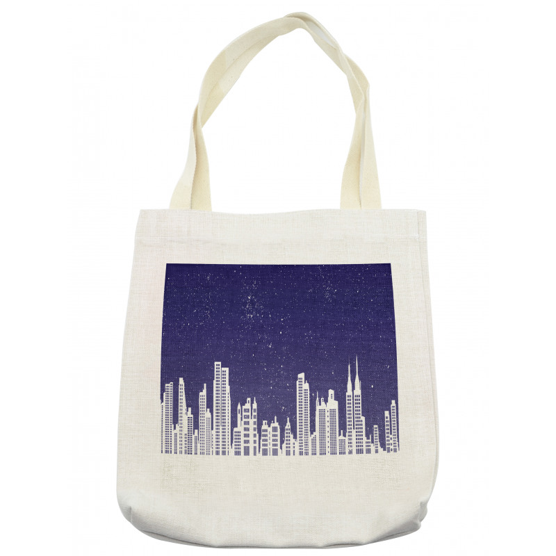 New York Skyline Starry Night Tote Bag