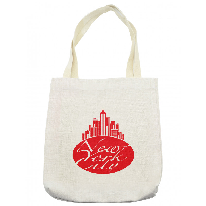 New York City Apple Emblem Look Tote Bag