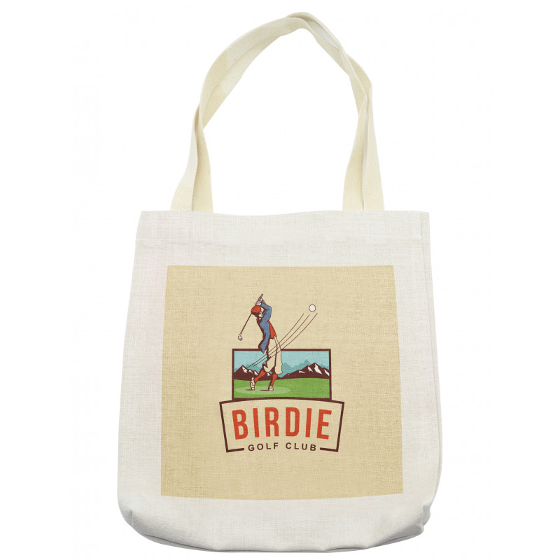 Birdie Golf Club Advertisement Tote Bag