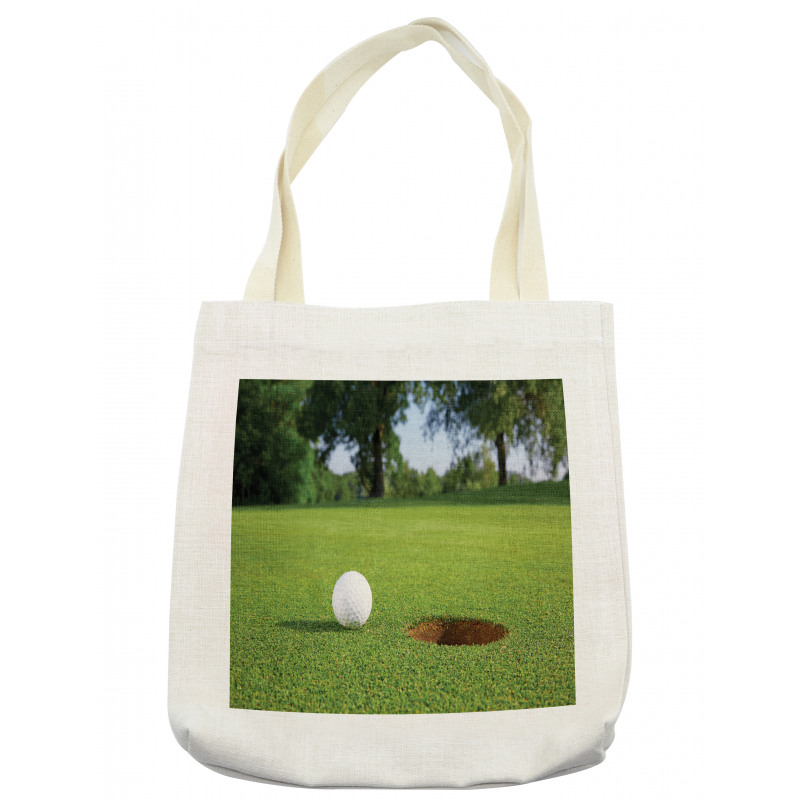 Golf Ball Close to the Hole Tote Bag