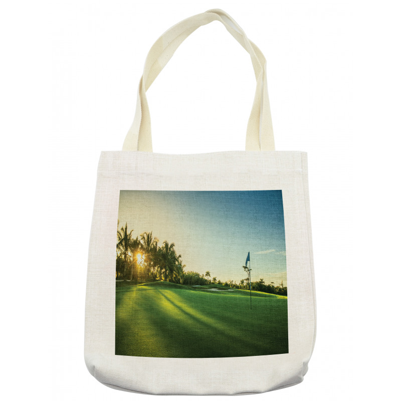 Countryside Sunset on Field Tote Bag