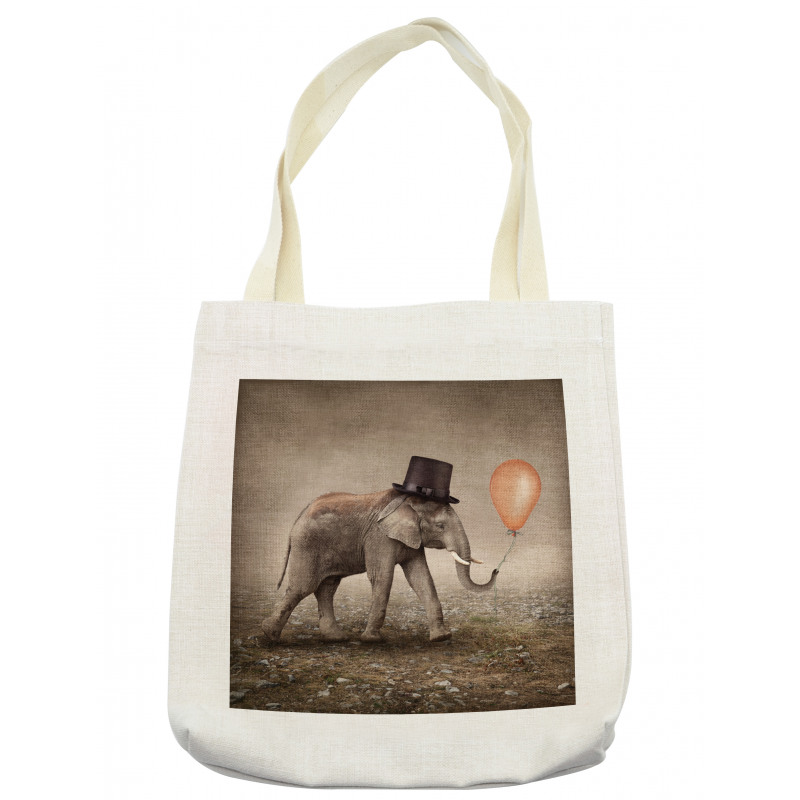 Illusionist Elephant Tote Bag