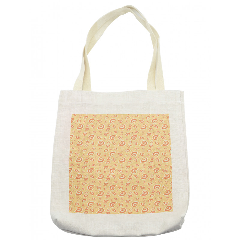 Spiraling Slug Cockleshell Tote Bag