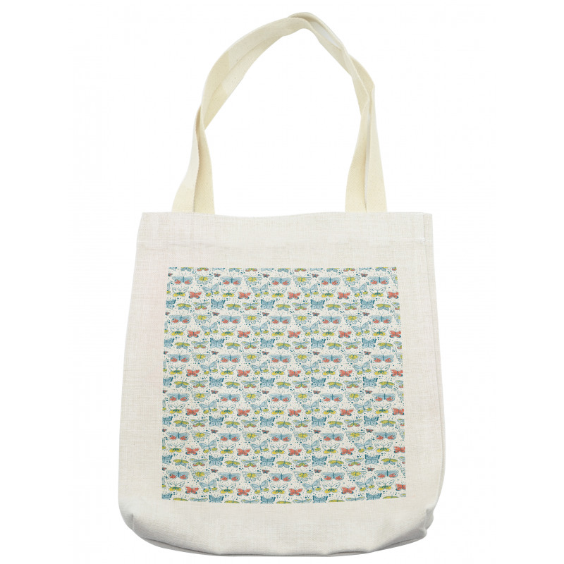 Simplistic Butterflies Art Tote Bag