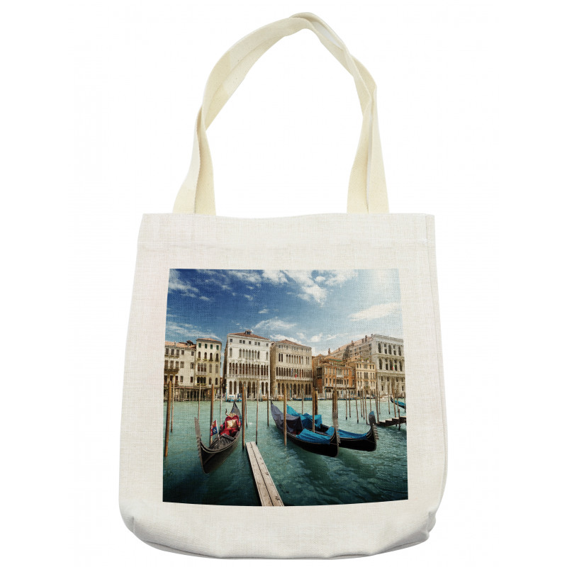 Gondolas Venetian Lagoon Tote Bag