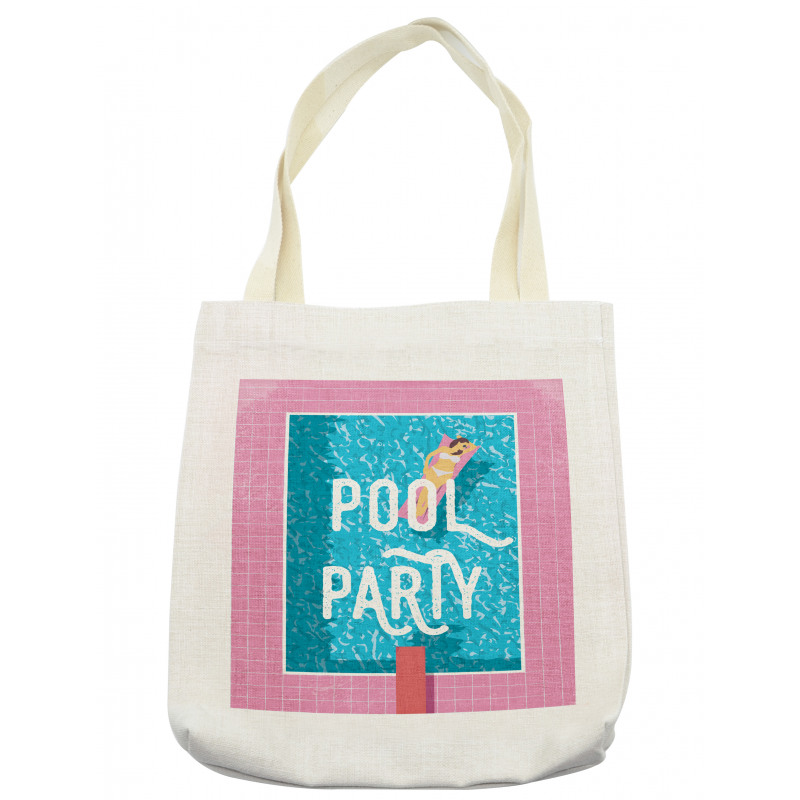 Sunbathing Woman Tote Bag