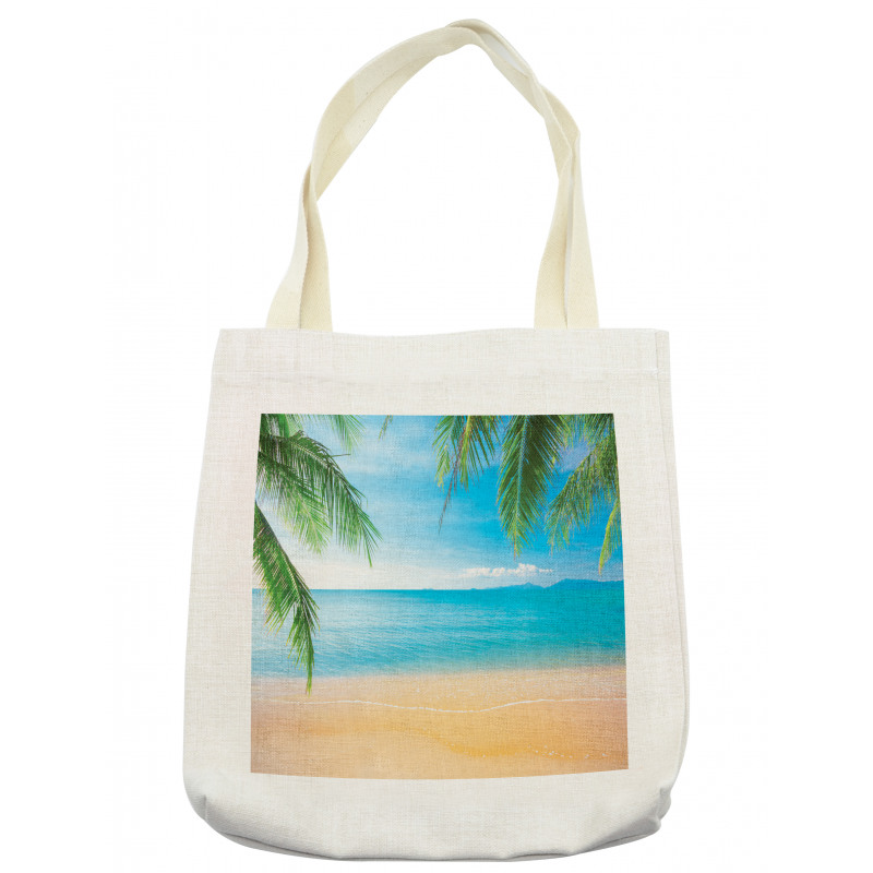 Exotic Lagoon Sand Ocean Tote Bag